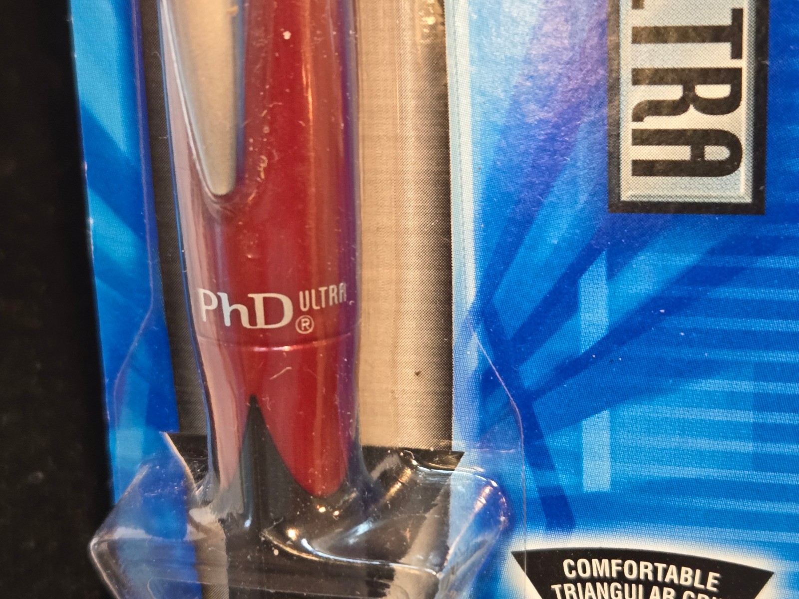 PAPER MATE PhD ULTRA BALL POINT PEN, RED, LUBRIGLIDE; JAPAN; NOS