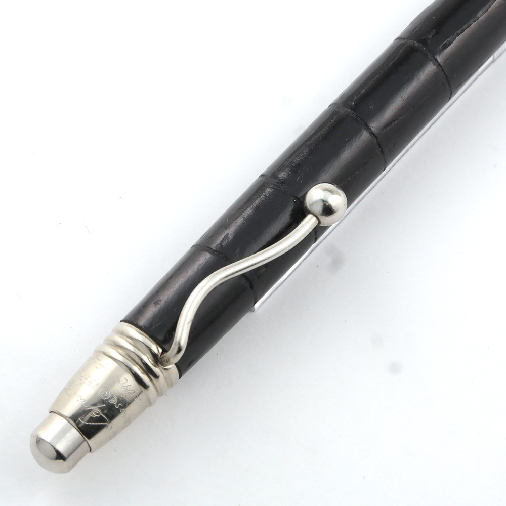 Jean Pierre Lepine Indigo Black Hide Ballpoint Pen