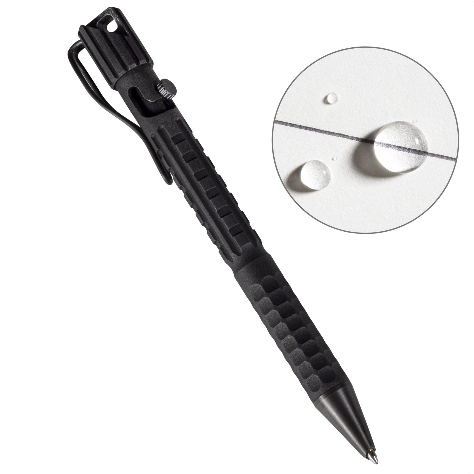 Rite In The Rain All-Weather Readiness Metal Tactical Pen Bolt-Action Clicker