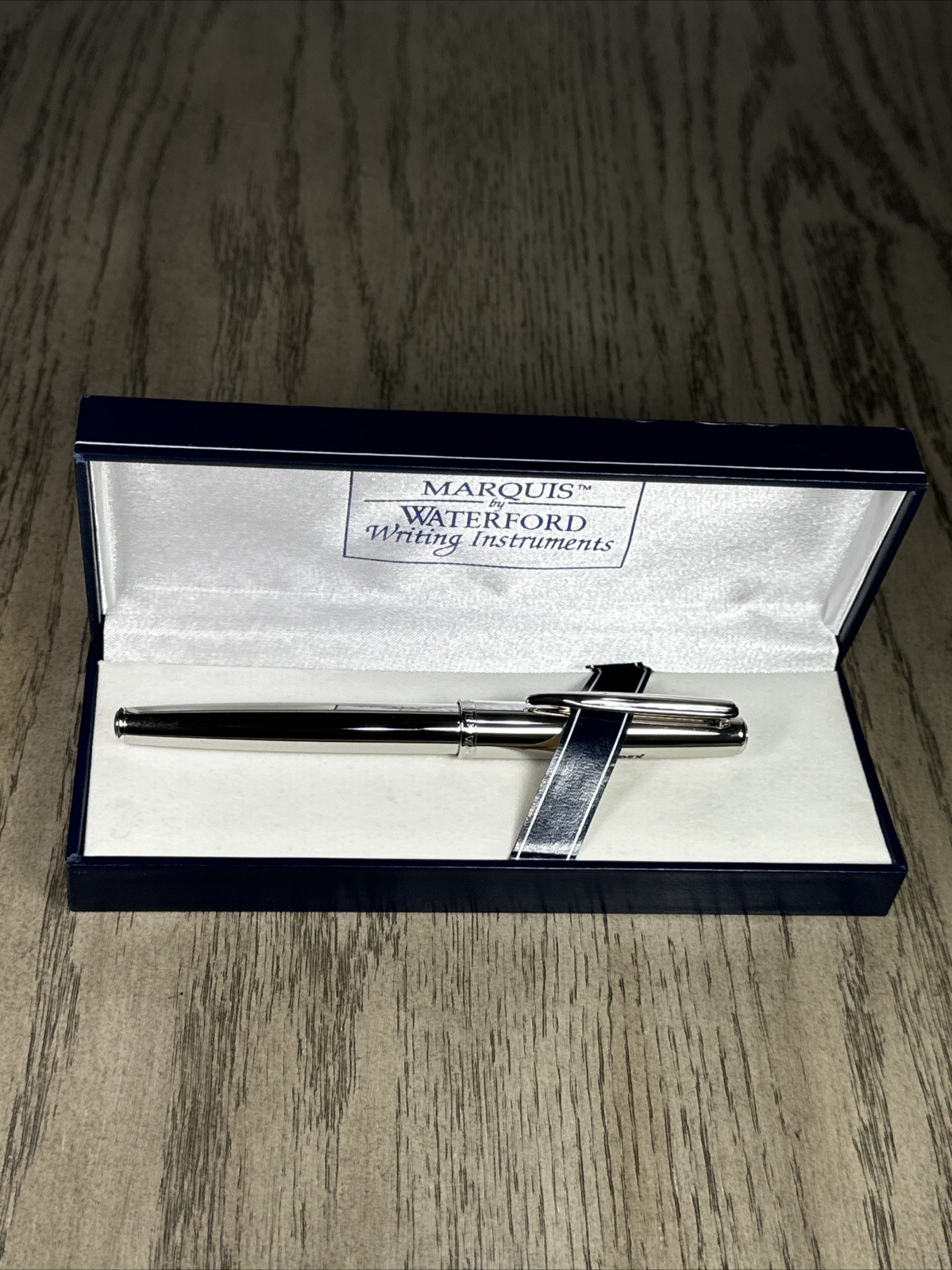 Futuredex Marquis By Waterford Silver Iridium Point Ink Pen