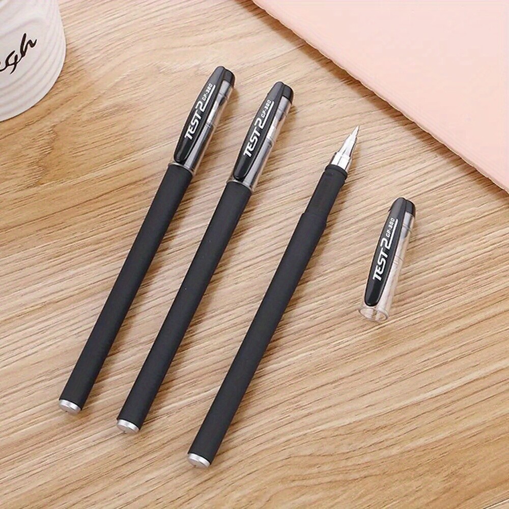 20PCS Ball Point Pens BLACK Gel Ink Pen Smooth Writing – 0.5mm Nib – Best Price
