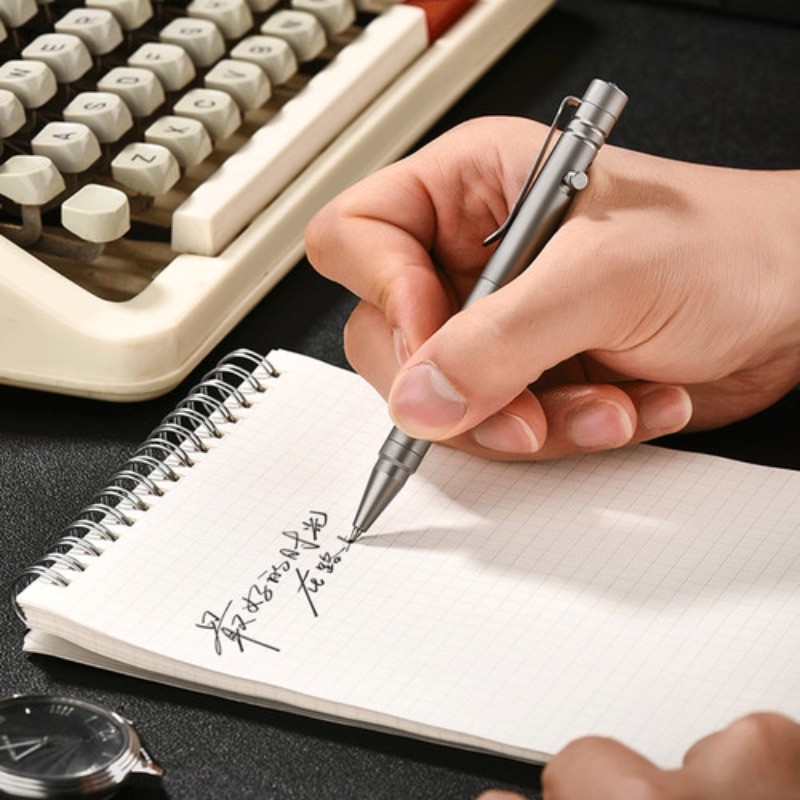 EDC Titanium Alloy Practical Ball Pen Pocket Signature Tactical Ballpoint Pen