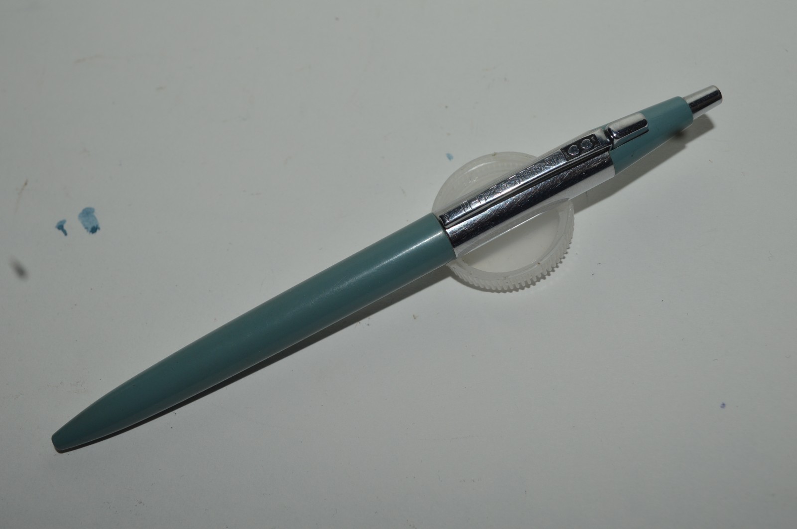 Paper Mate 98 Ballpoint Pen Light Blue Color Made In USA Circa 1960’s Retired