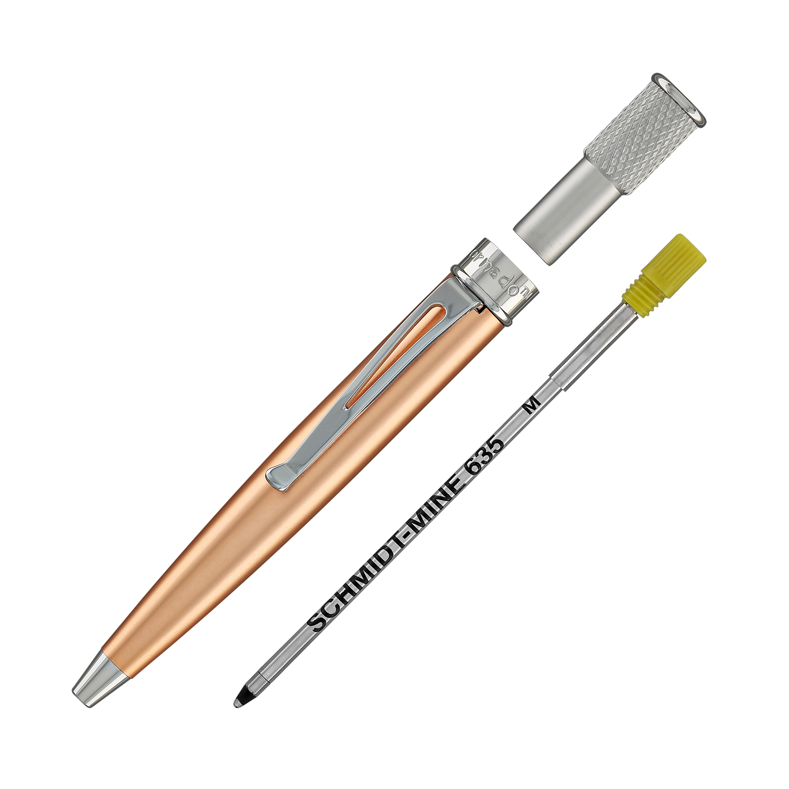 Retro 51 Tornado Elite Ballpoint Pen in Copper – NEW in Tube