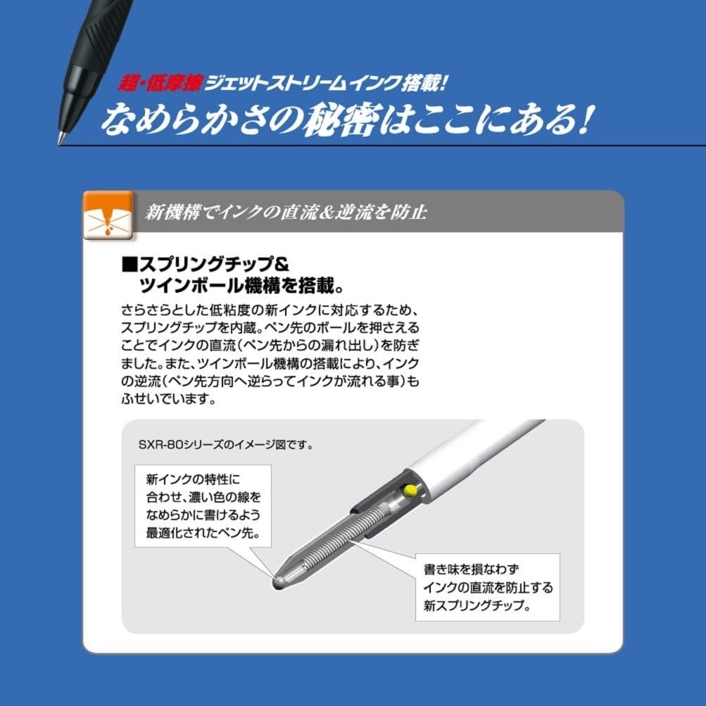 Mitsubishi Uni Jetstream Prime 3 Color Ballpoint Pen 0.7mm Silver MSXE4-5000-07