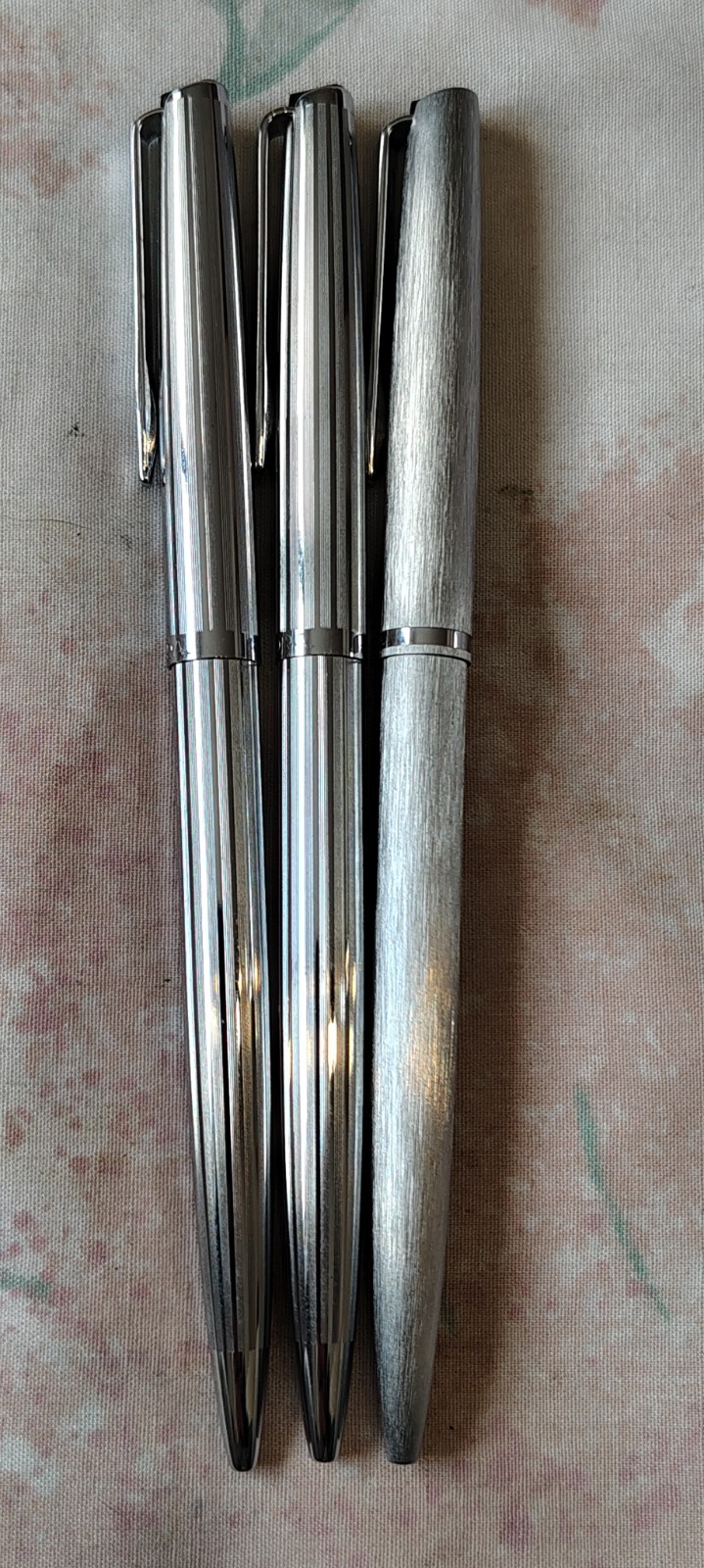 LOT OF 3 AURORA BALL POINT PENS MADE IN ITALY