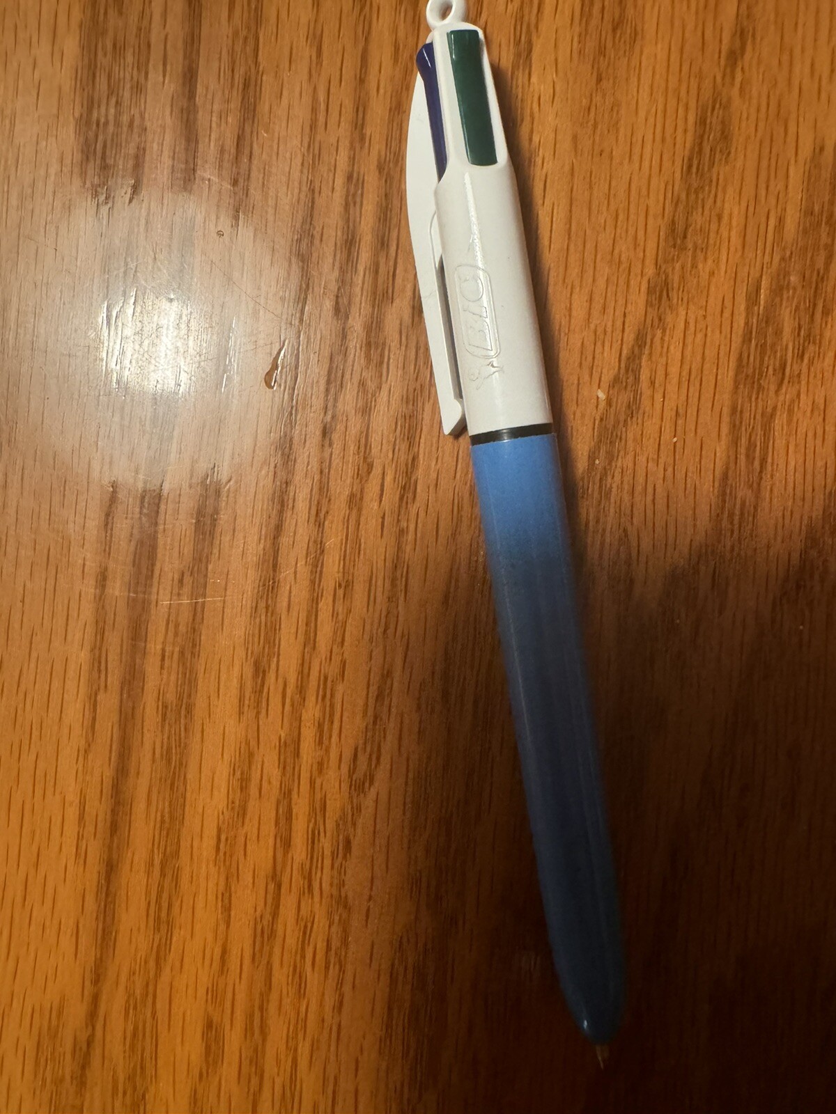 Vintage BIC Multi Color Pen Made in France Click Ballpoint Green Red Blue Black