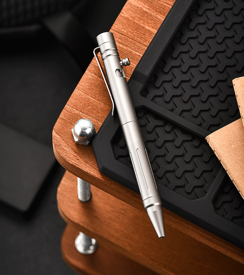 EDC Titanium Alloy Practical Ball Pen Pocket Signature Tactical Ballpoint Pen