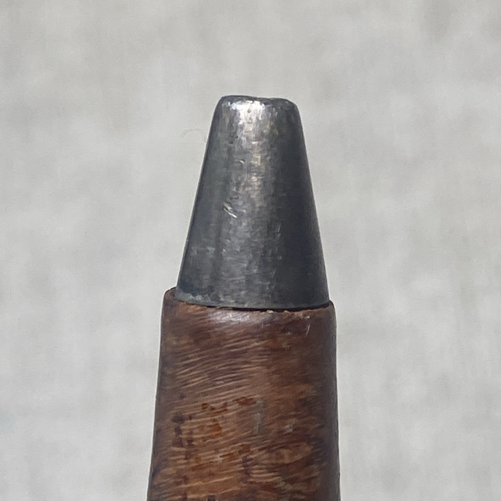 Cesare Emiliano Silver 925 Ballpoint Pen Signed Engraved Briar Wood- Rare Find