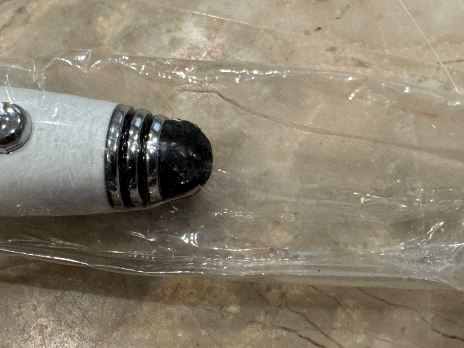 Adler Lighted Tip & Stylist Pen and unknown Pen w/Lighted Tip Both w/Advertising