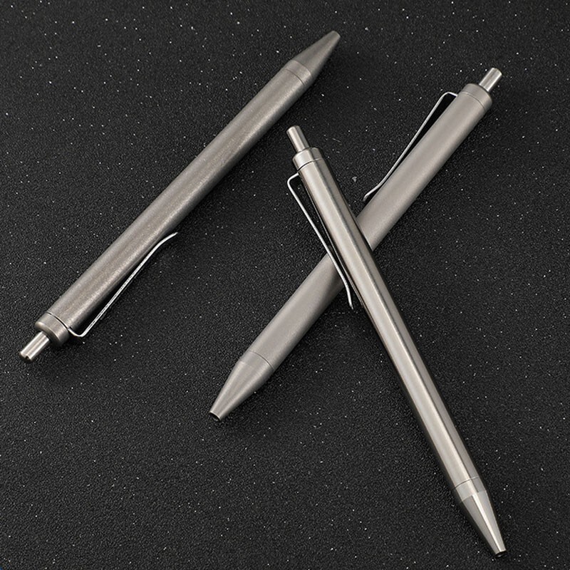 EDC Titanium Alloy Practical Ballpoint Pen Pocket Business Signature Pen Outdoor