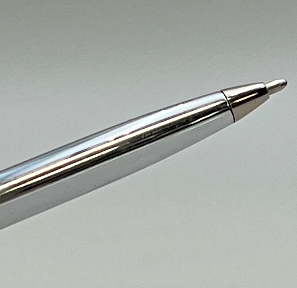 Paper Mate Double Heart Profile Slim Polished Chrome, Blue Ink, Works – Mexico