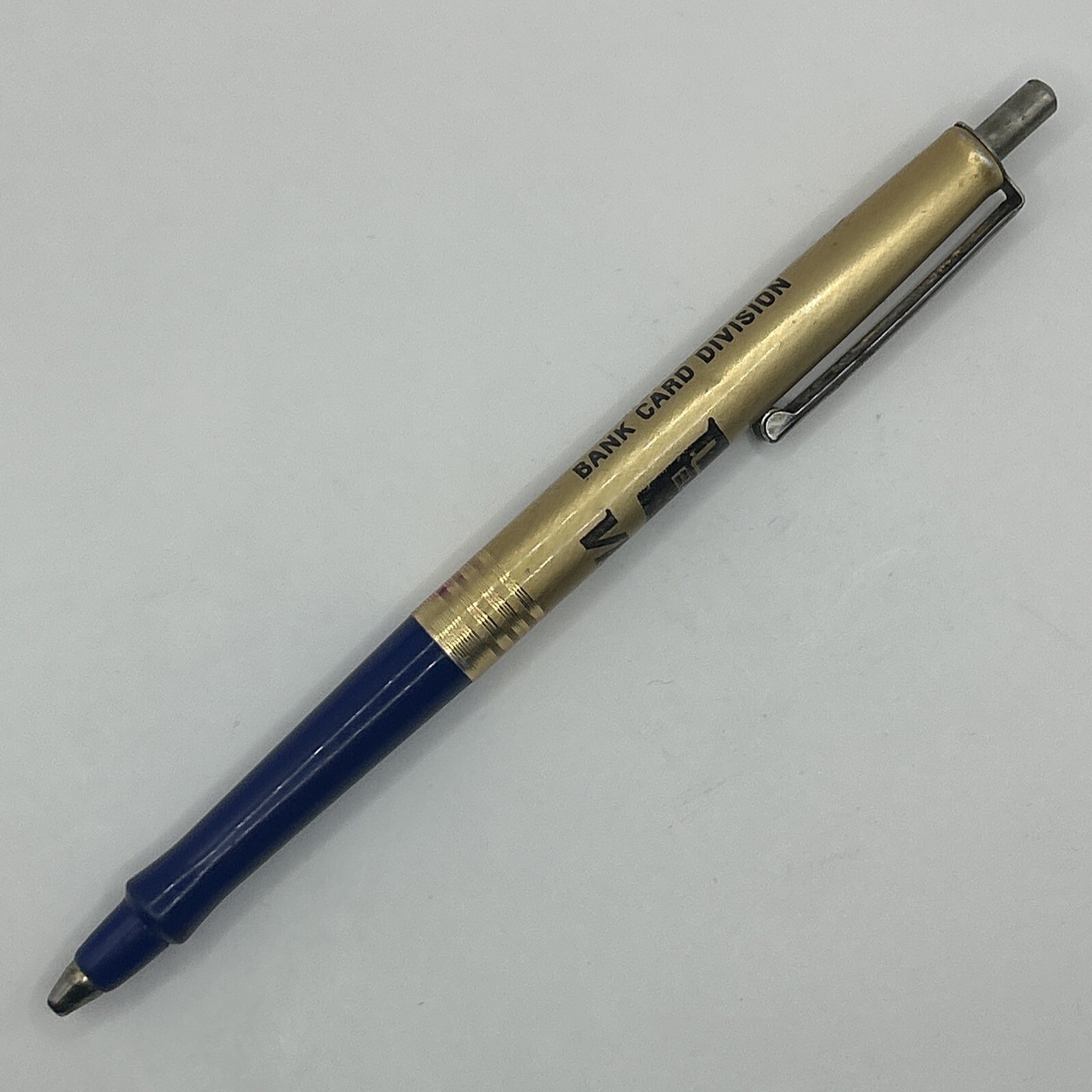 VTG Ballpoint Pen US Bank United States National Bank Visa Card Bank Division