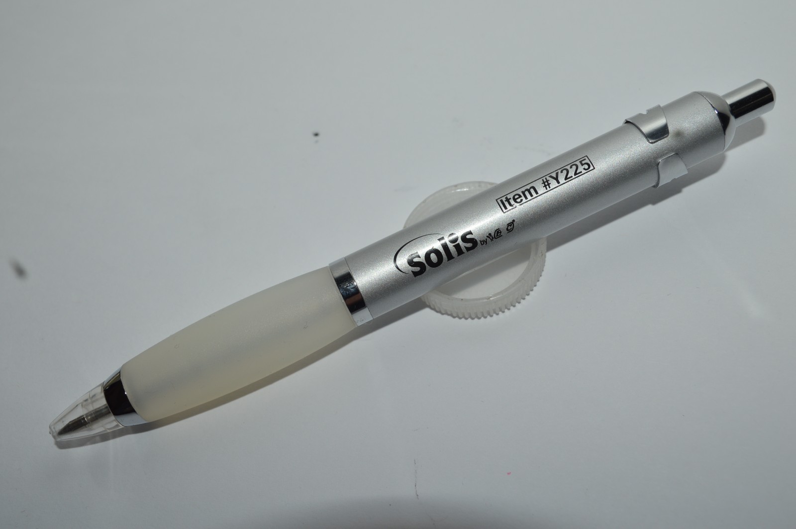 BIC SOLIS #Y225 Ballpoint Pen Ergonomic Lighted Grip Salesman’s Sample NOS