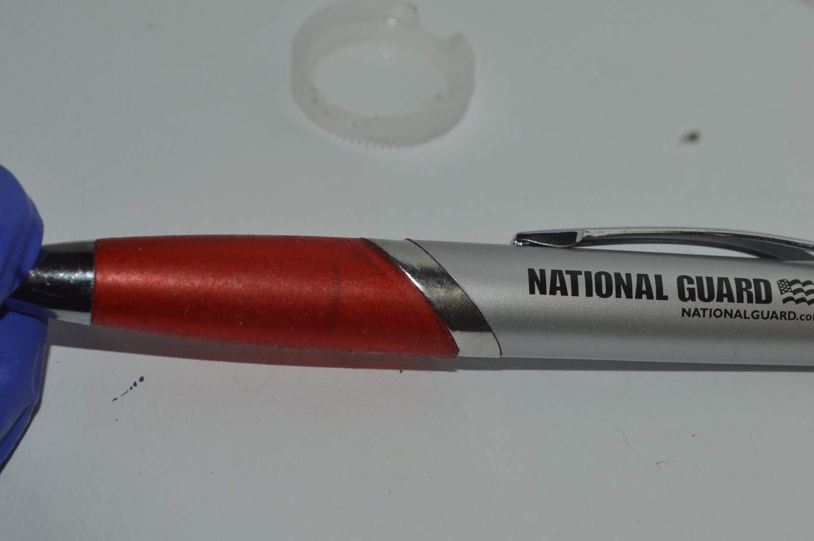 NATIONAL GUARD Ballpoint Pen Ergonomic Grip New Old Stock