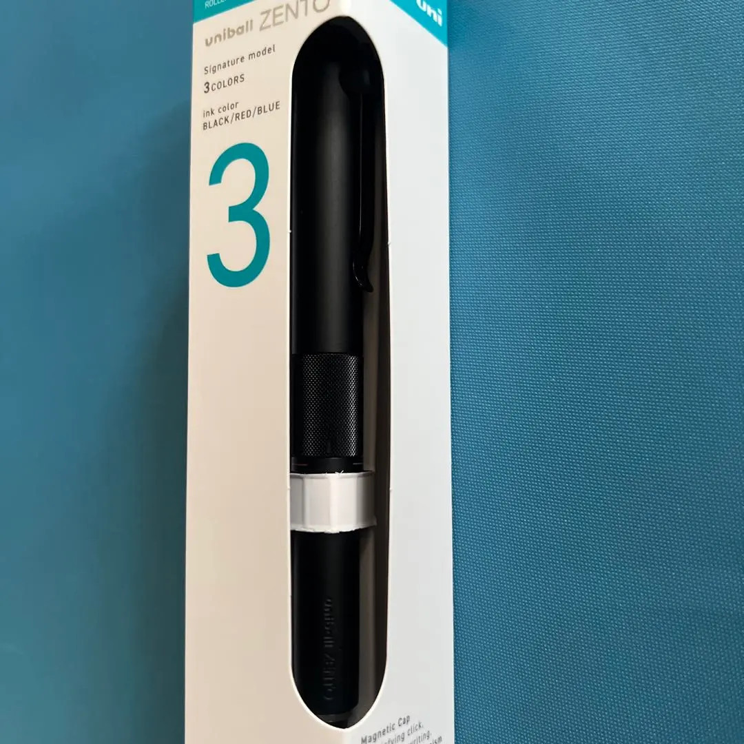 uniball ZENTO Signature Model 3-Color Ballpoint Pen 0.5mm M-Black Black/Red/Blue