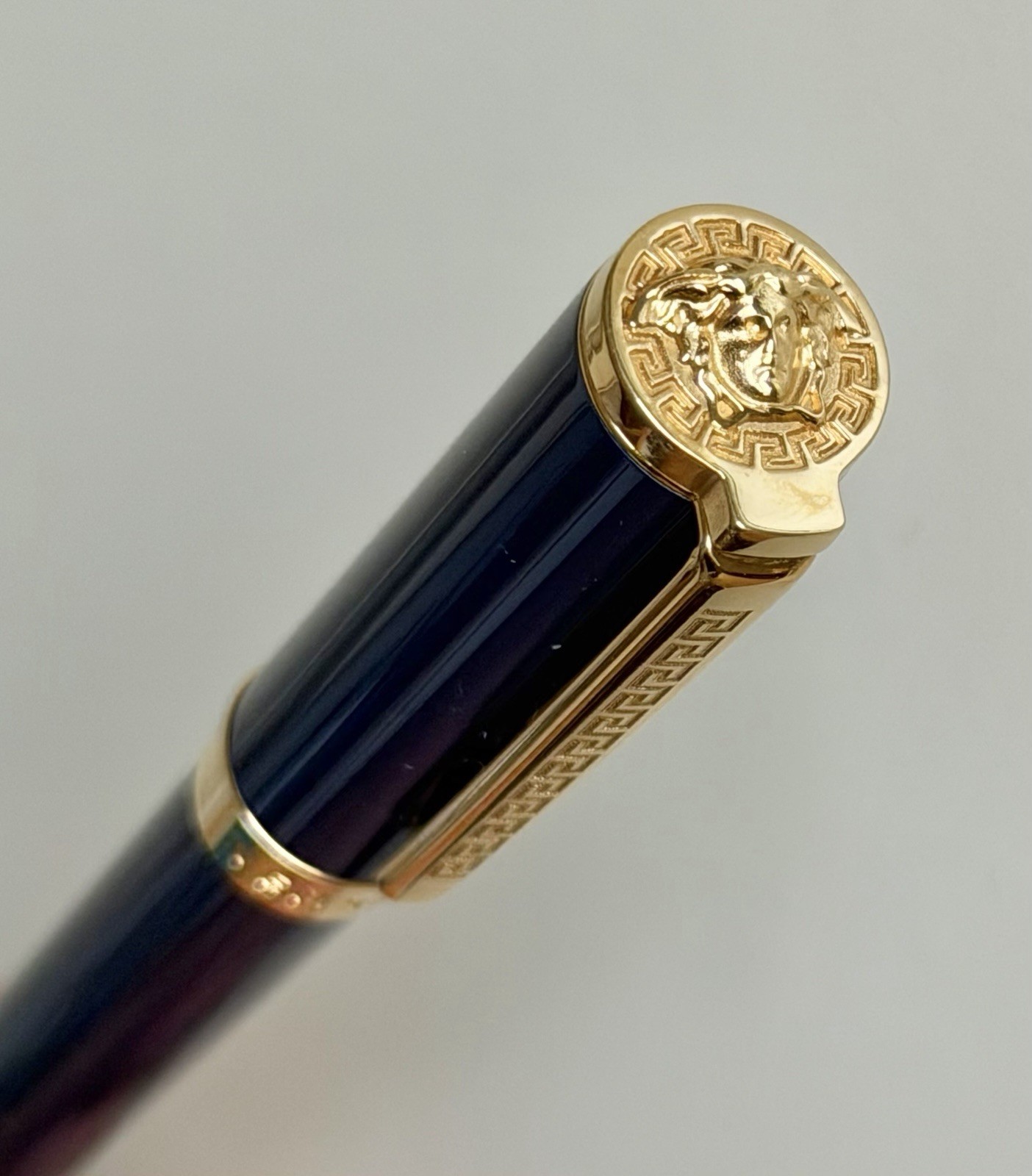 Versace Olympia – Medusa Roller Pen Very Rare Collectible Made In Italy.