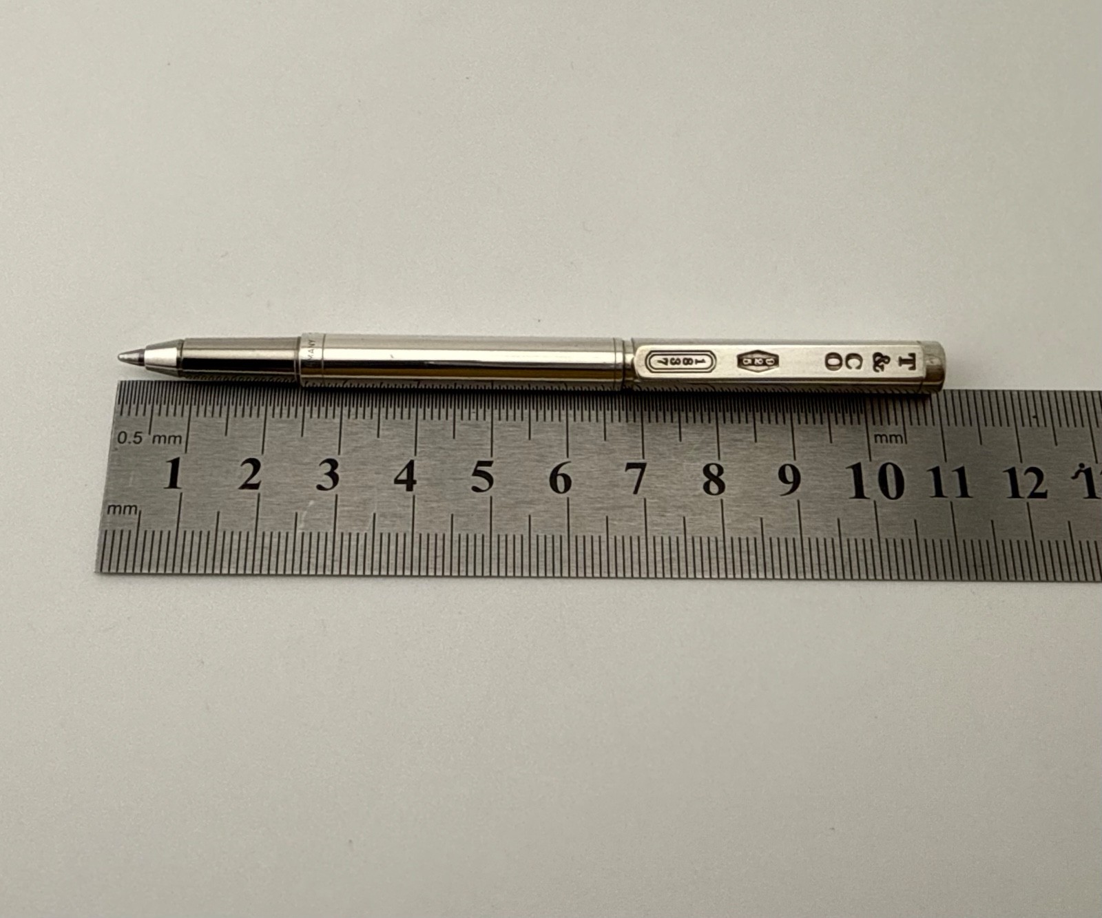 Tiffany & Co 1837 Purse Sterling Silver Mini Ballpoint Pen