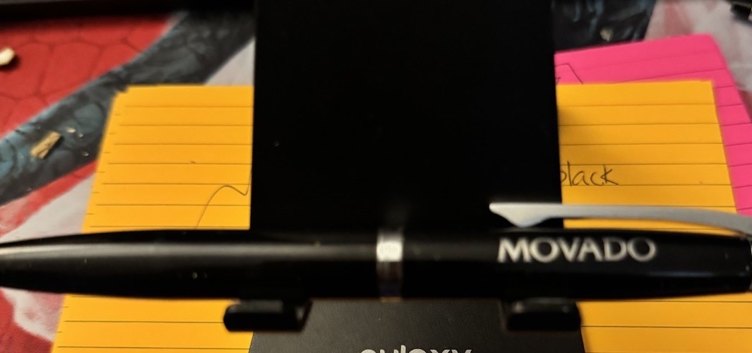 VTG MOVODO BLACK BODY PEN Smooth Writing Experience Nice Pen.