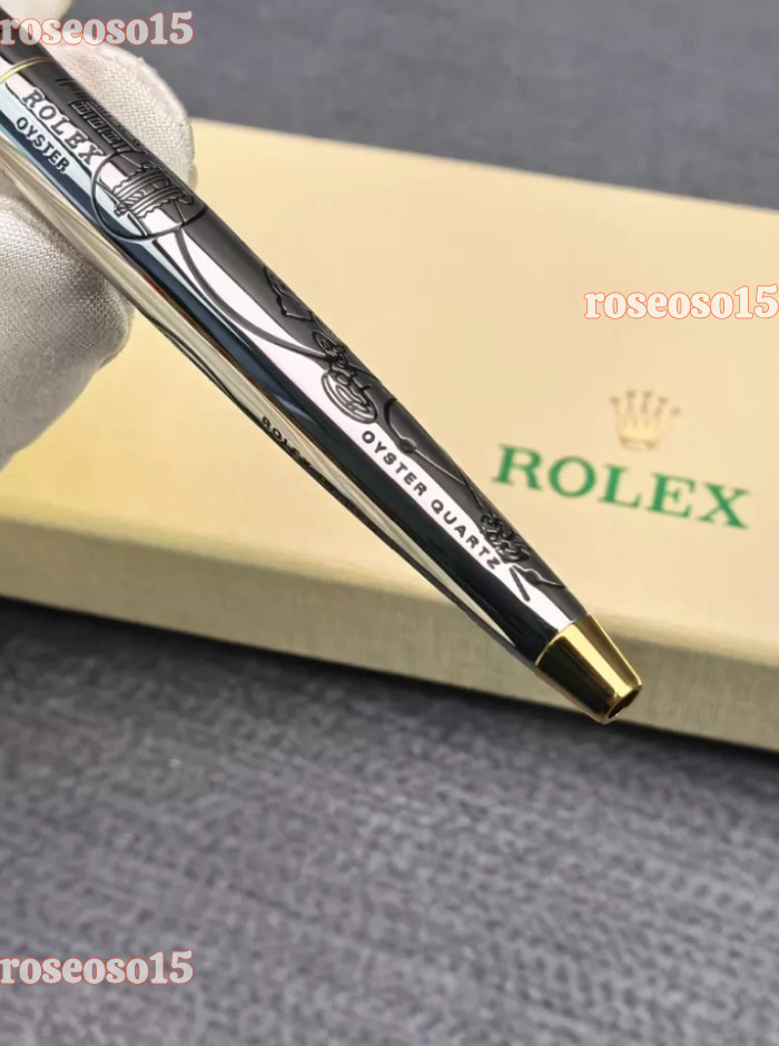 Bid Rolex Silver Gold Finish Ballpoint Pen New Perfect Gift New With Box🔥