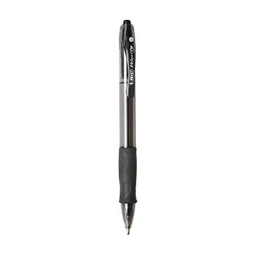 Glide Bold Retractable Ball Point Pen, Bold Point 4 Count (Pack of 1) Black