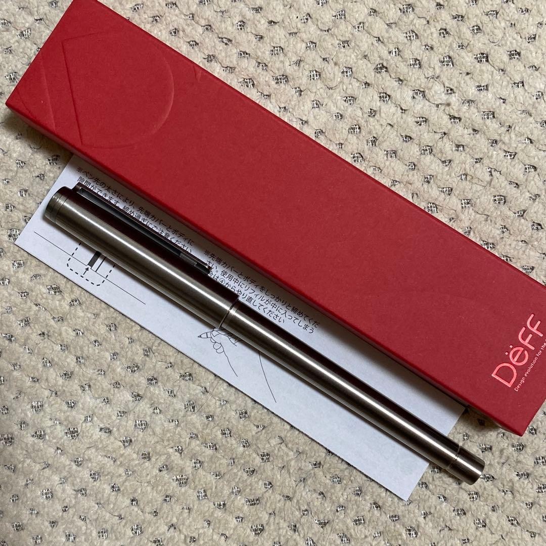 deef pen jacket titanium gray the zebra refill included