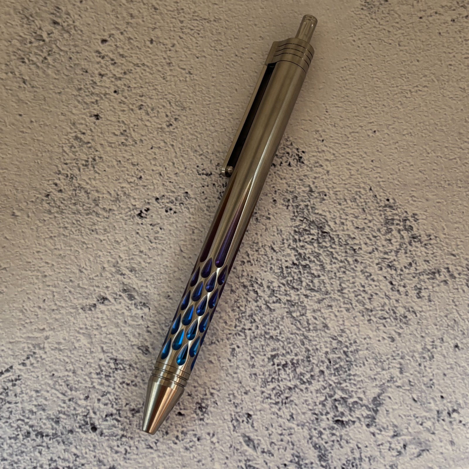 Titanium Ballpoint Pen EDC Pocket Pen Office Business Writing Signature Gift