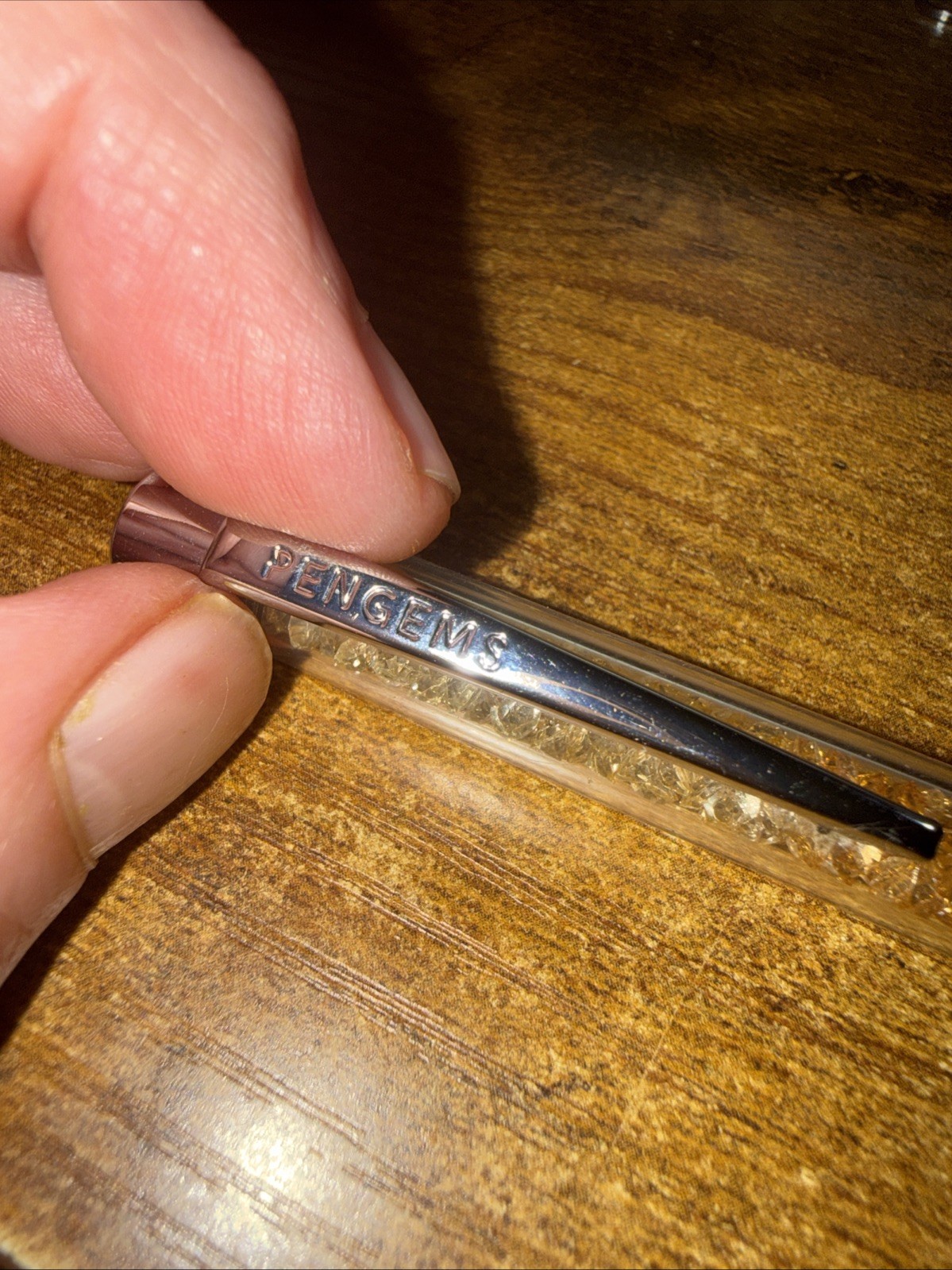 PenGems Pen with Gem – Yellow w/ crystals NO BOX