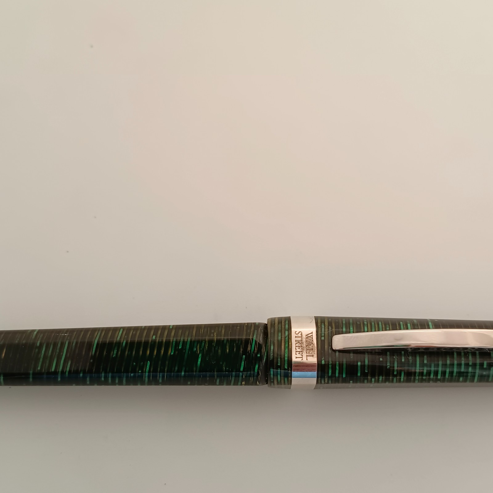 Visconti Wall Street Celluloid Green Pearl Ballpoint Pen