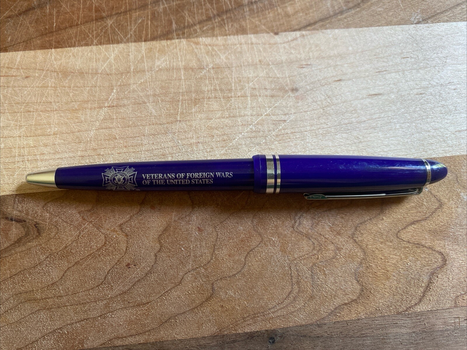 Vintage Veterans Of Foreign Wars Of The United States Ballpoint Pen