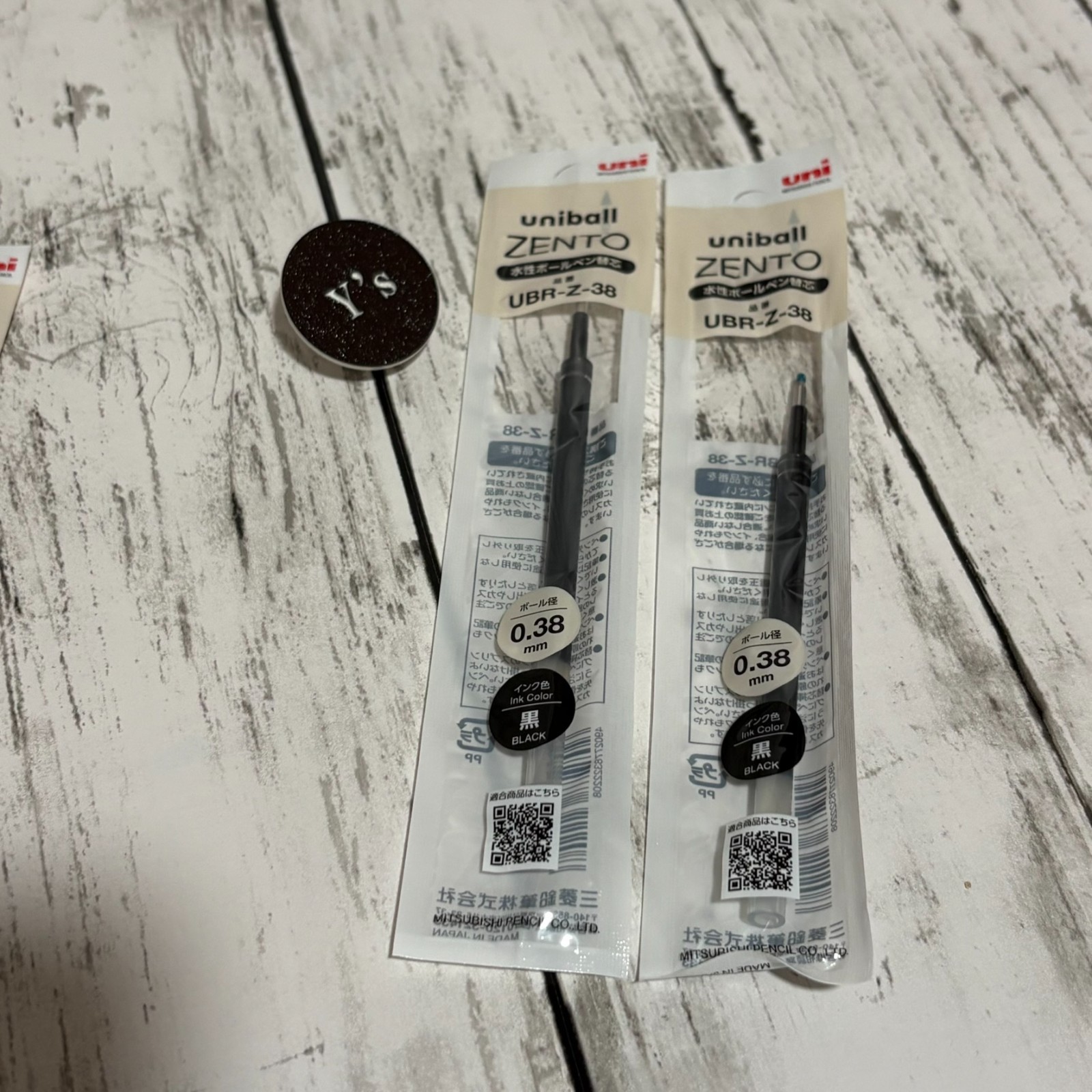Mitsubishi Pencil uniball ZENTO Signature Model Set Gold Silver Black Japan Auth