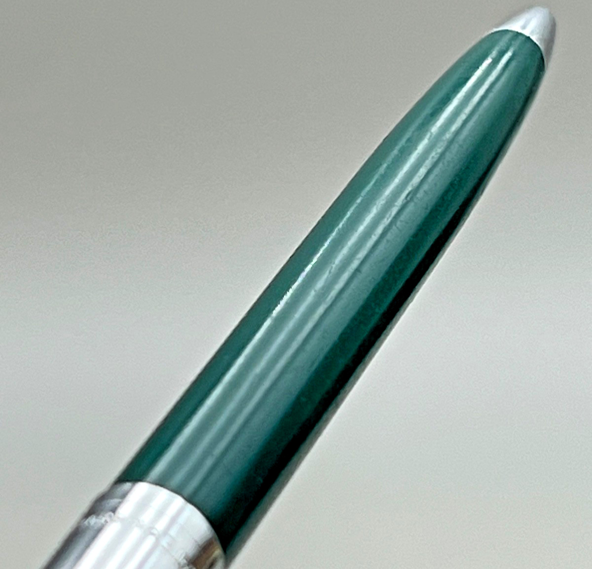 Paper Mate Double Heart Profile Slim Green/Chrome, Blue Ink, Works – Mexico