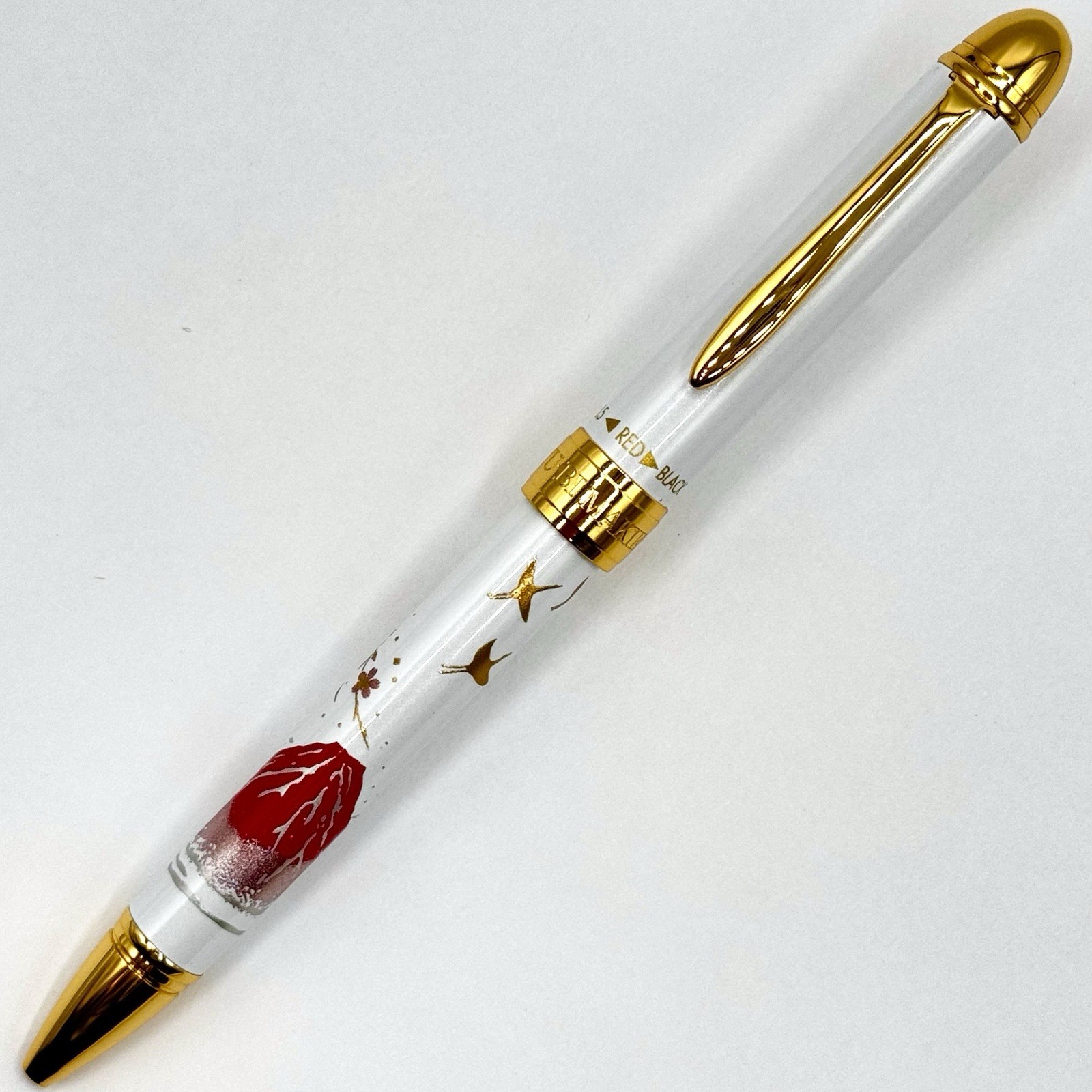 Sailor Multi-Function Pen 3-in-1 Yubi Maki-E Mt. Fuji White Japan 16-0352-210