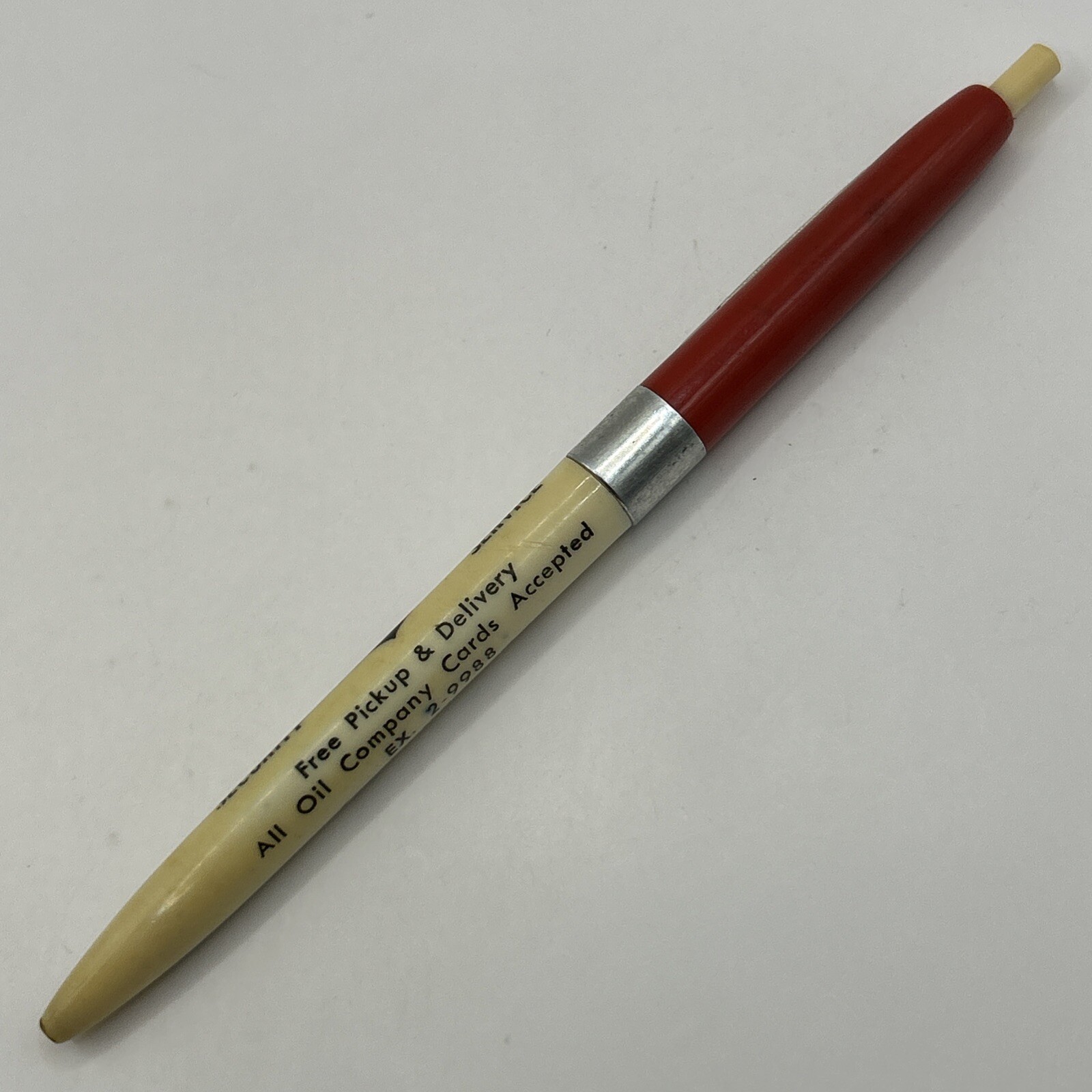VTG Ballpoint Pen SECURITY SERVICE Bay Oil Gas Station Security Village Colorado