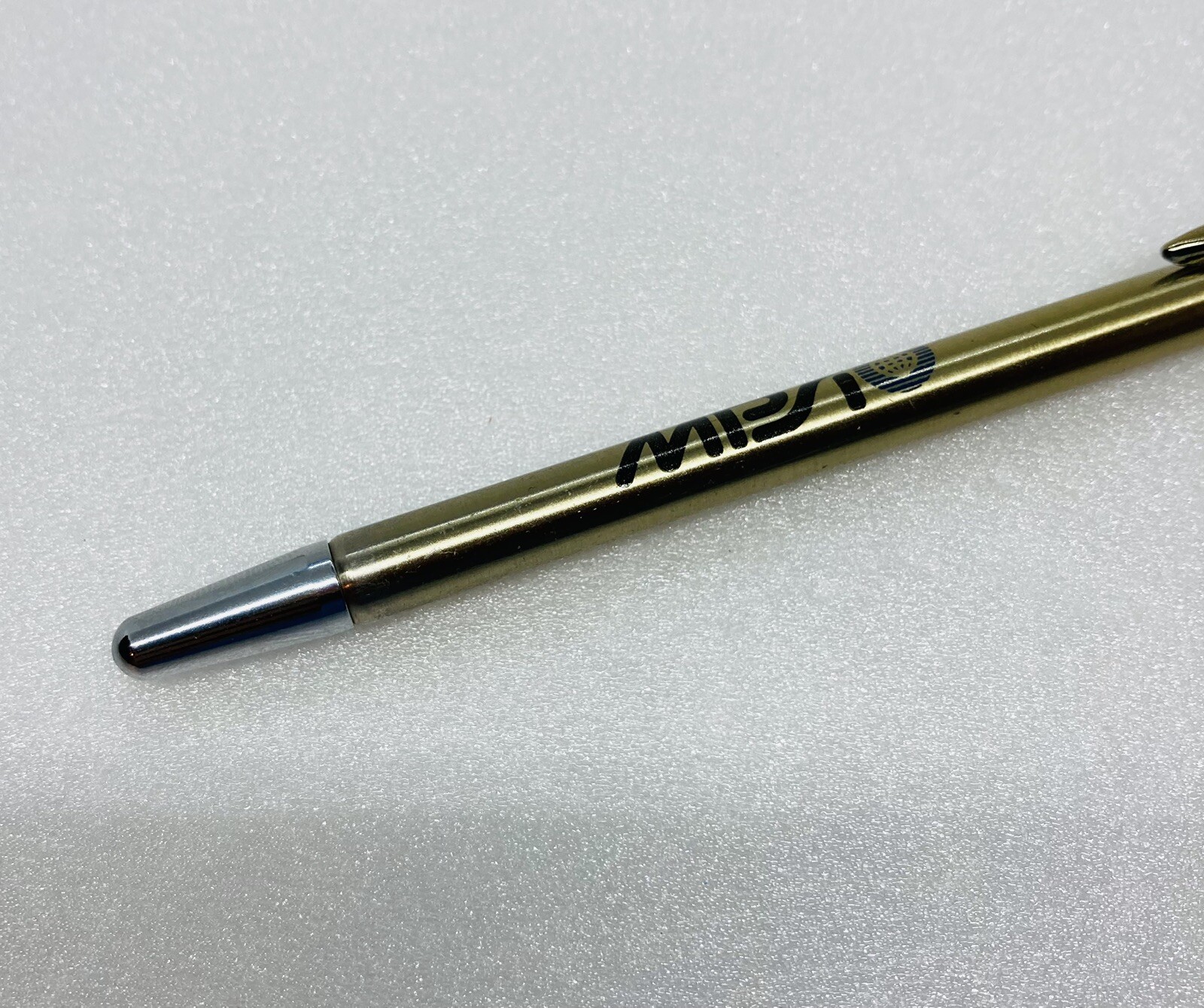 Vintage Emphasis Pocket Pointer Telescopic Metal Pen Arrow Clip “MPSI” Logo 22