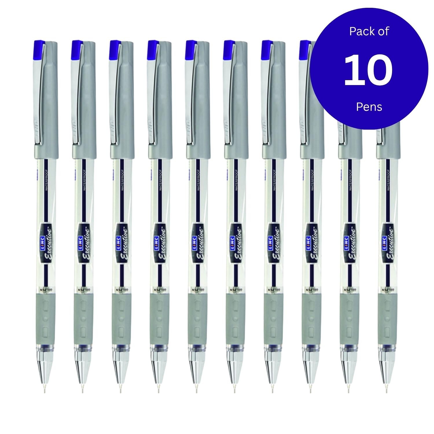 LINC 0.55mm Executive SL-500 Gel Pen With Water-Proof Ink & Textured Grip / FS