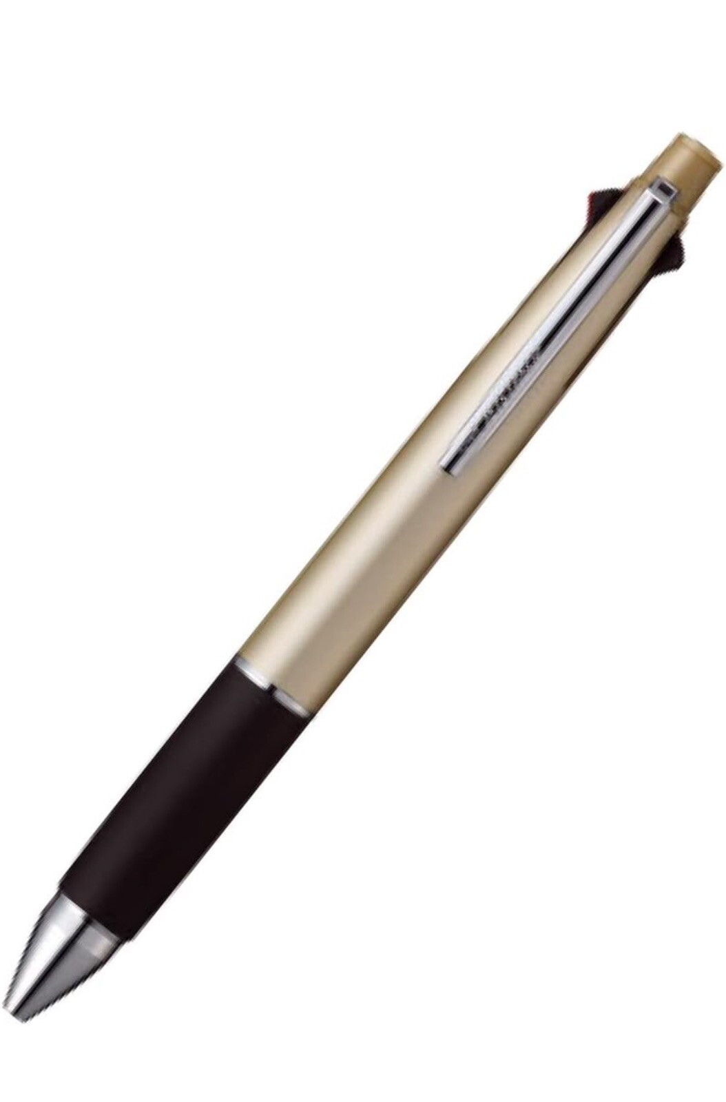 Jetstream 4&1 Metal Gold Ballpoint Pen (Black Red Blue Green) And Pen 0.38mm