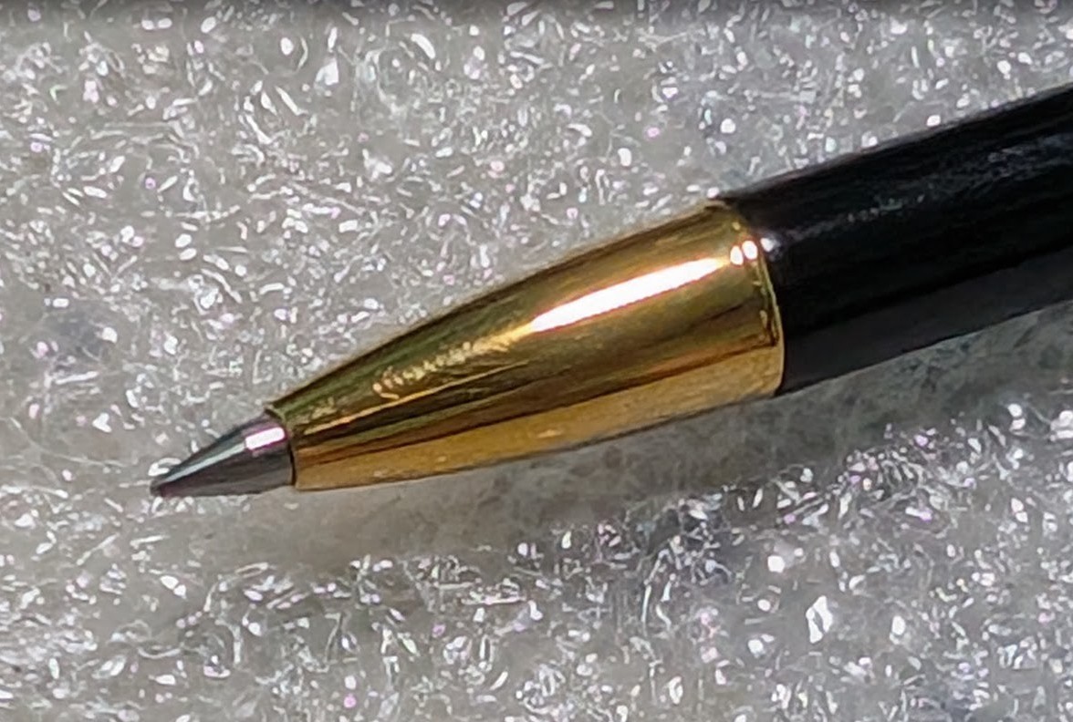 Burberry Ballpoint Pen, Black with Gold Trim, Comes with Box