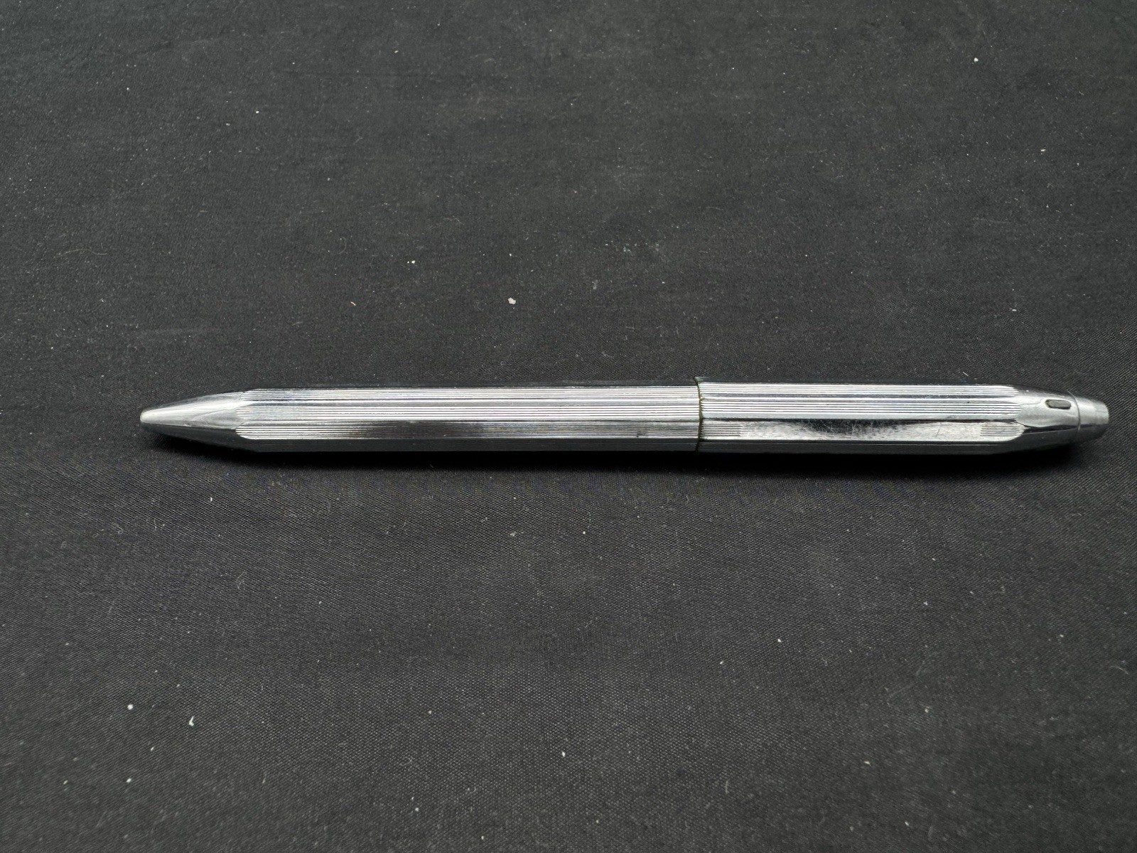 Vintage Fend 4 Color Ballpoint Pen in Chrome, Germany