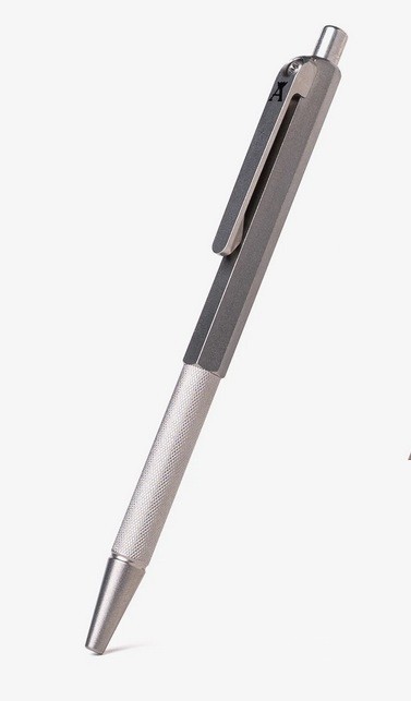 Tactile Turn Anso Ink Pen – Titanium Construction – 5.3″