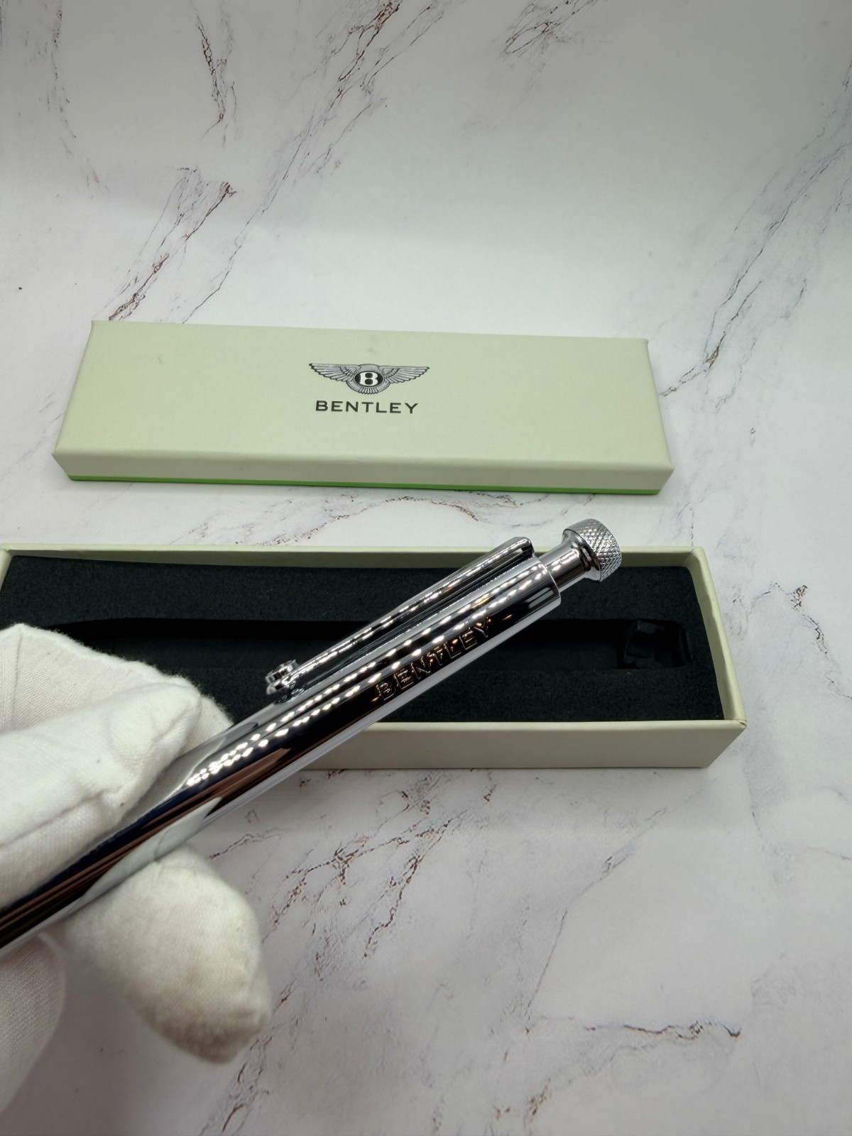 Bentley Ballpoint Pen– Silver VIP Dealer Gift