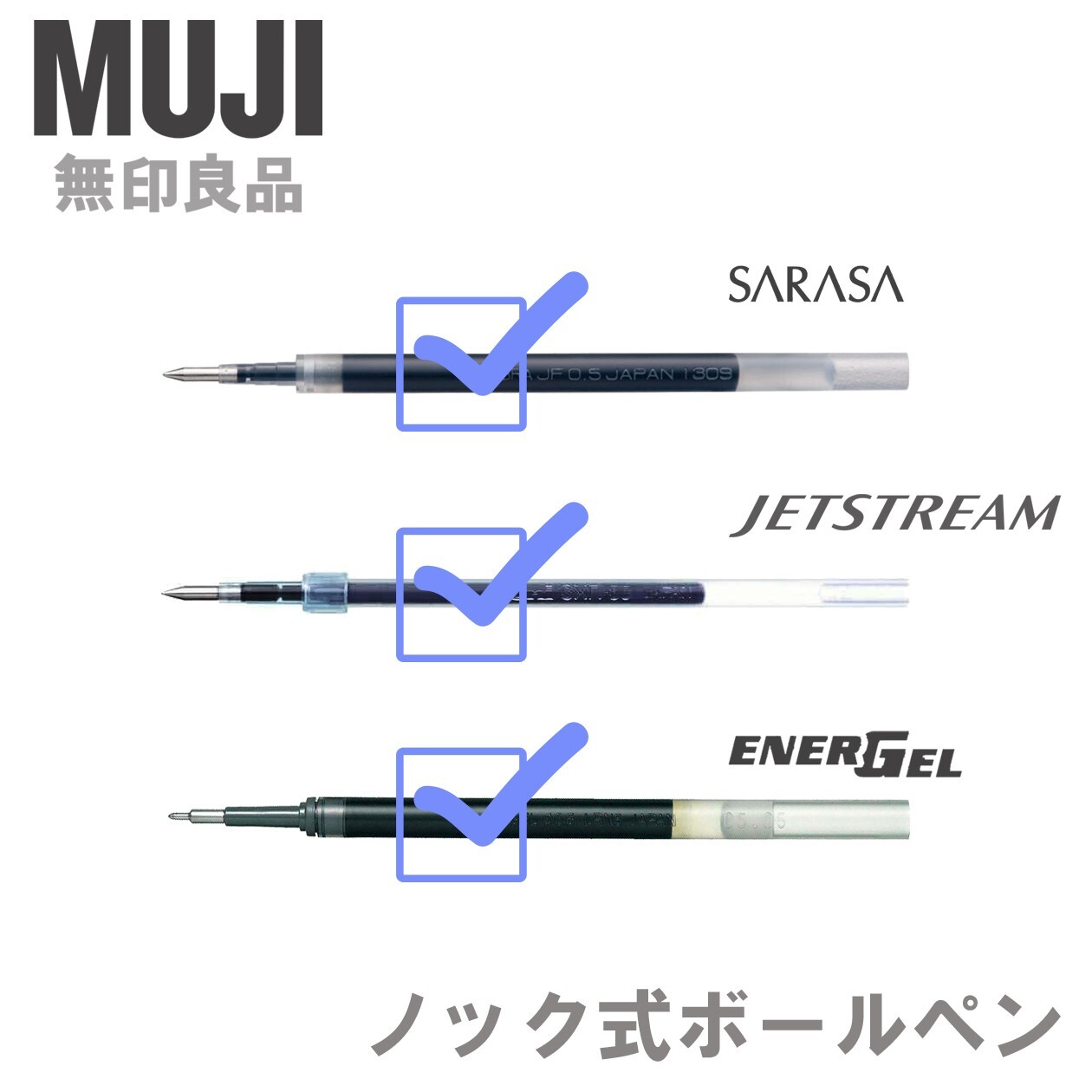 MUJI Discontinued Aluminum Gel-Ink Hexagonal Ballpoint Pen with 0.5mm Refill