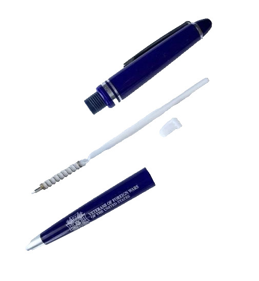 Veterans of Foreign Wars of the United States Ballpoint Pen, Blue /Vintage