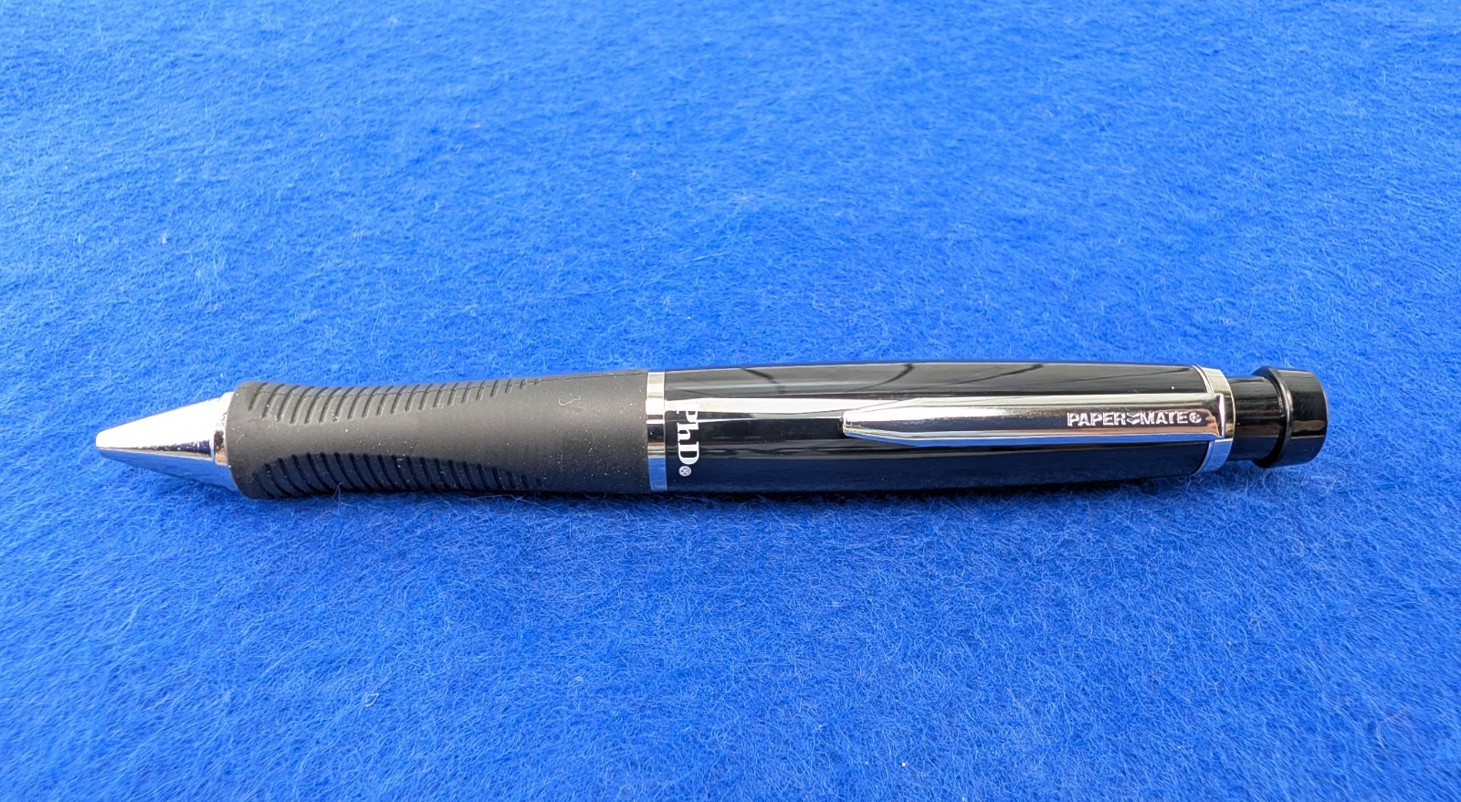 Paper Mate PhD Black Ball Point Pen 1.0mm Black Ink New Old Stock
