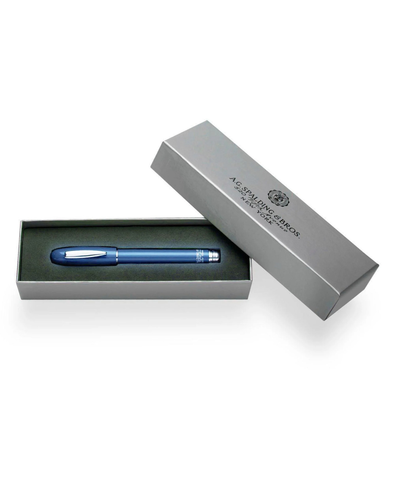 A.G.Spalding&Bros Pen. Classic Roller Shorts Elegant Unisex Acrylic Blue