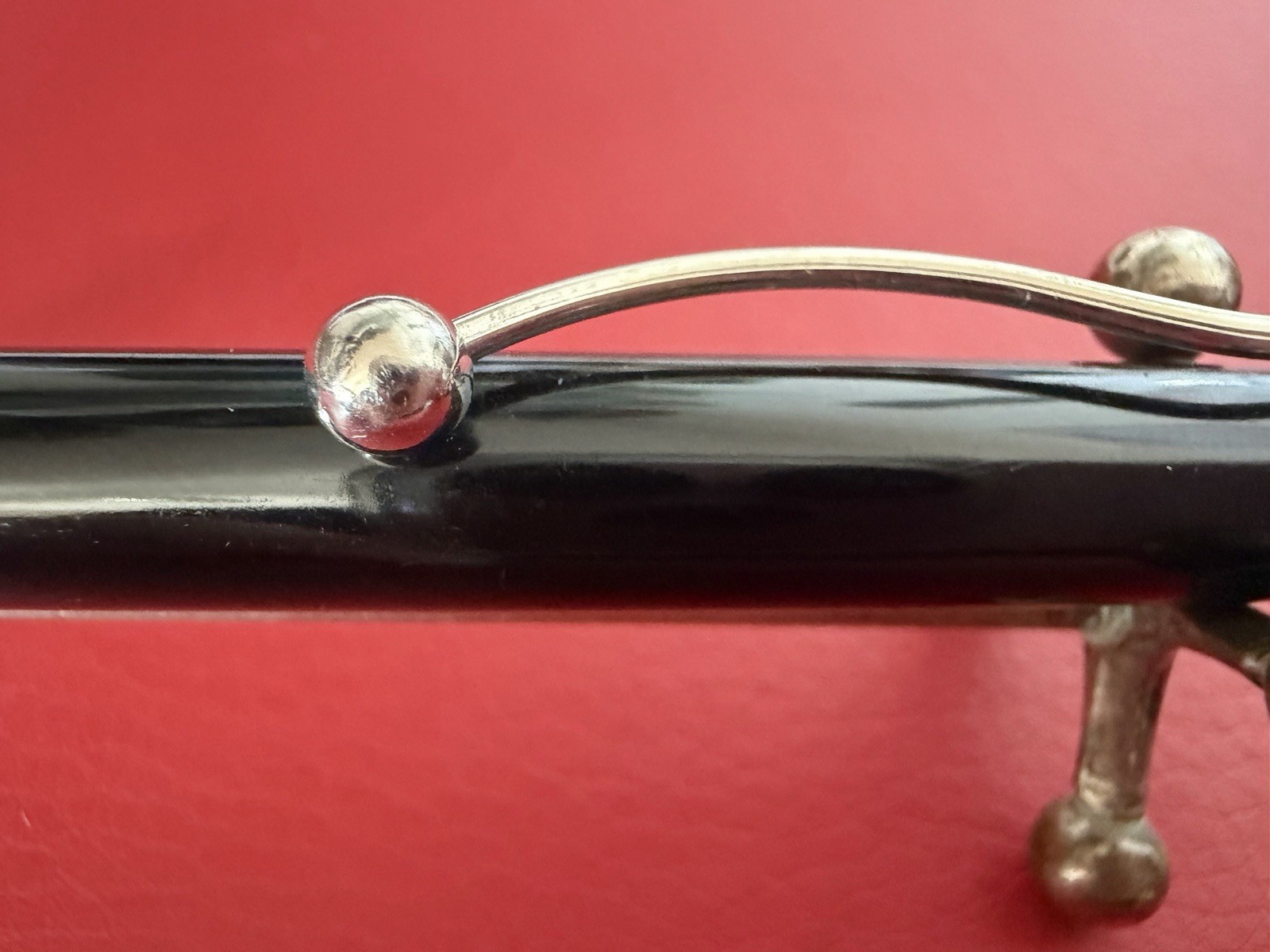 Jean Pierre Lepine Vintage France 1996 Indigo Black Lacquer Sfera Pen