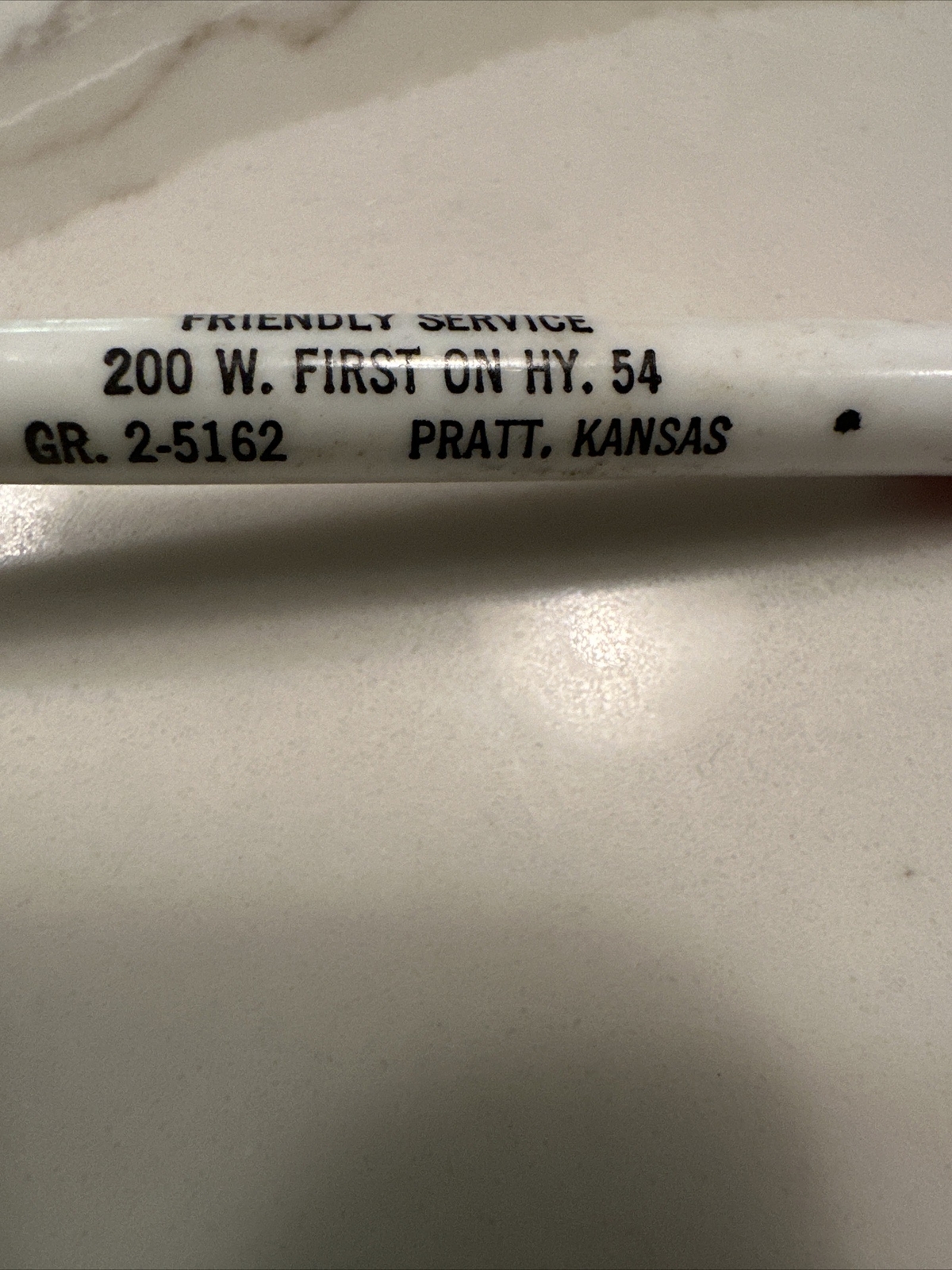 Vintage Jerry’s Alcohol Service Pratt Kansas Pen Advertisement