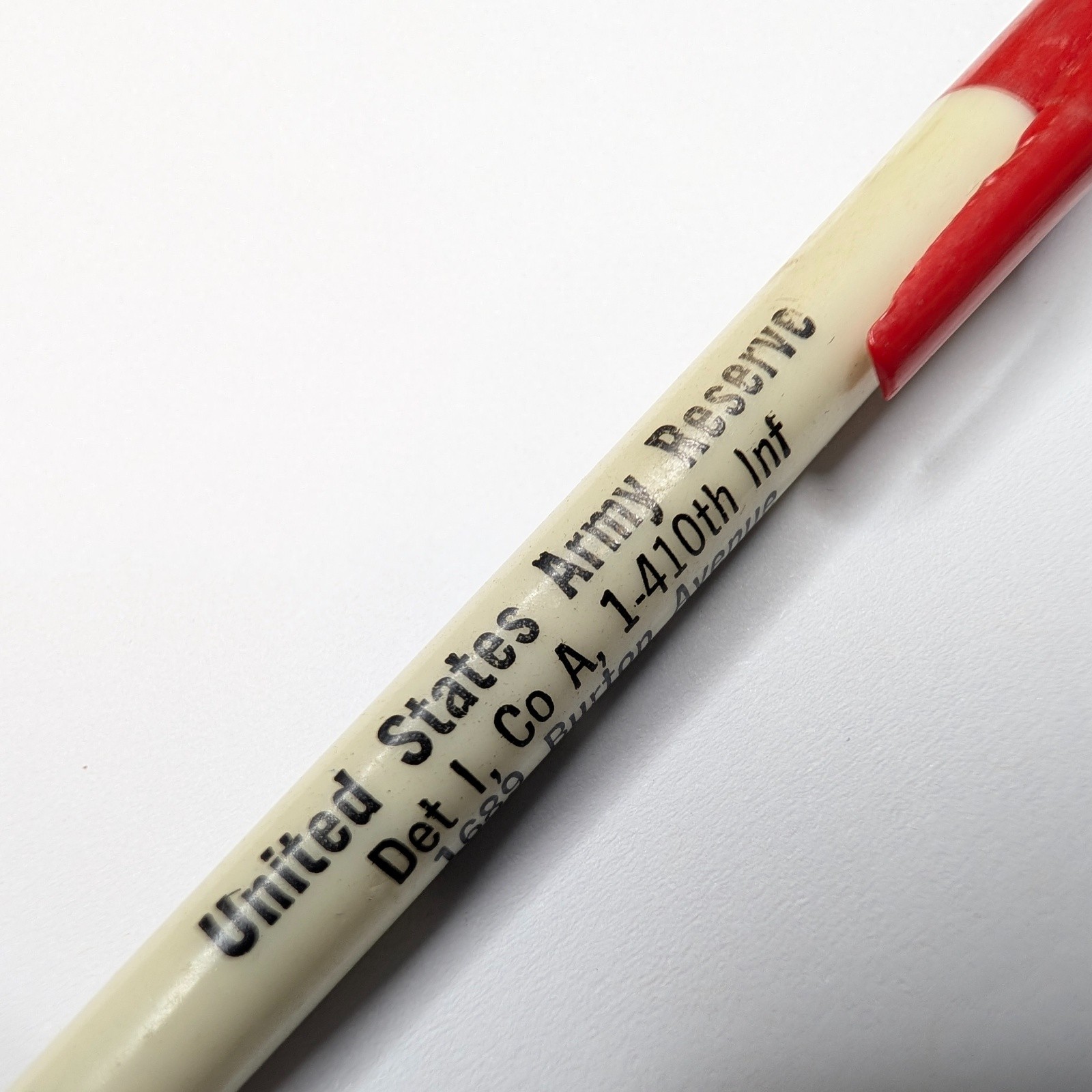 c1970s Waterloo, Iowa United States Army Reserve Det I Co A 140th Inf Pen IA G17