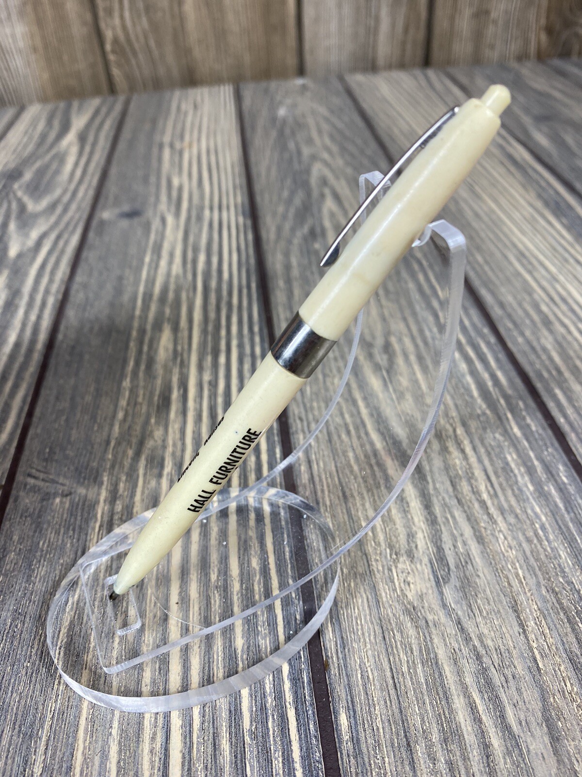 Vintage Hall Furniture And Mortuary Lincoln Kansas Pen Advertisement