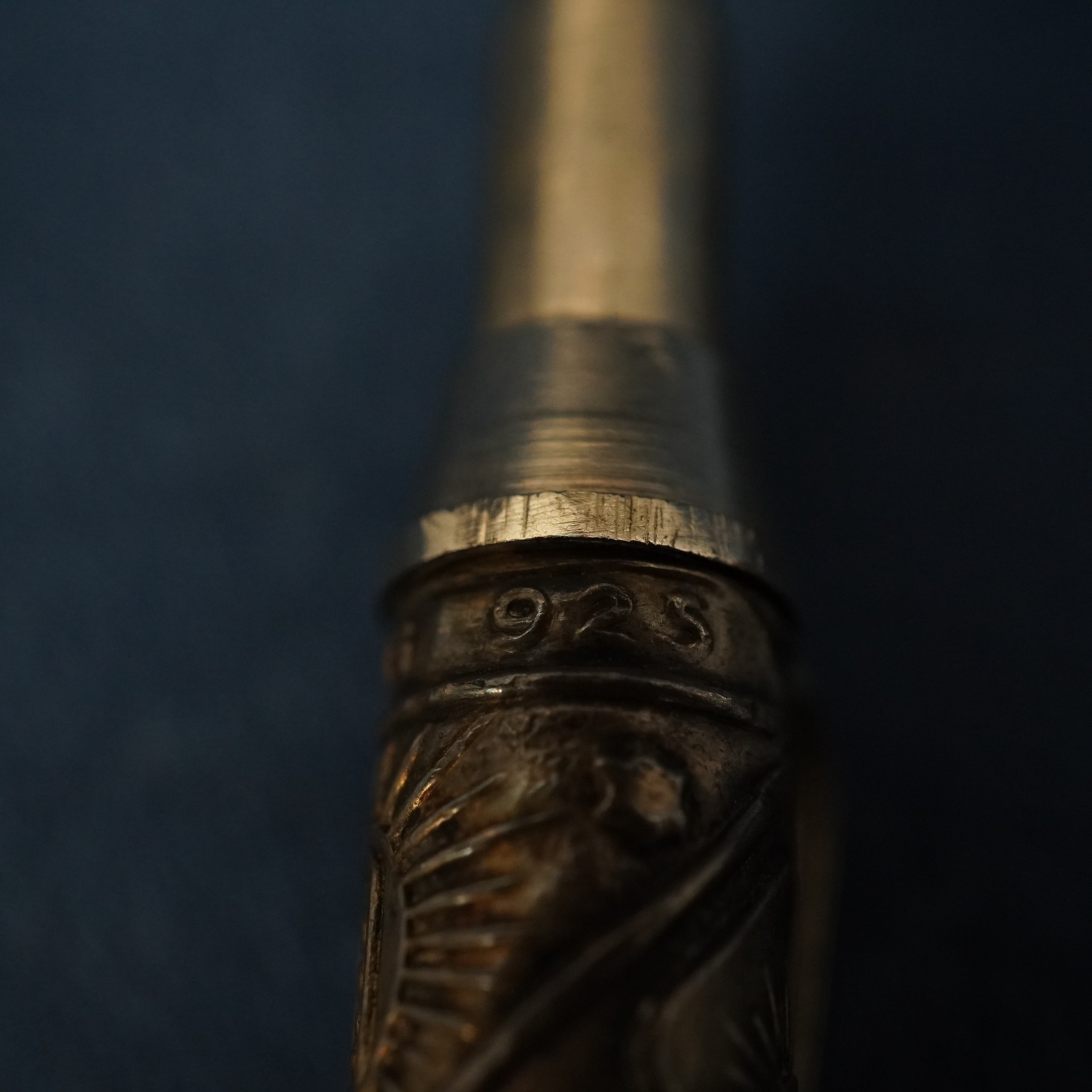 Sterling Silver & Enamel 12 Tribes of Israel Pen, Needs Cartridge – Free Ship US
